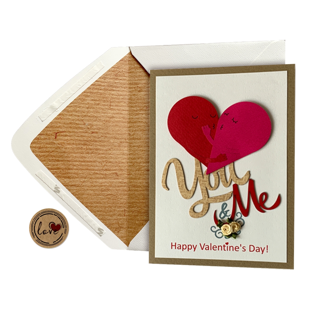 Handmade Valentine Card - R