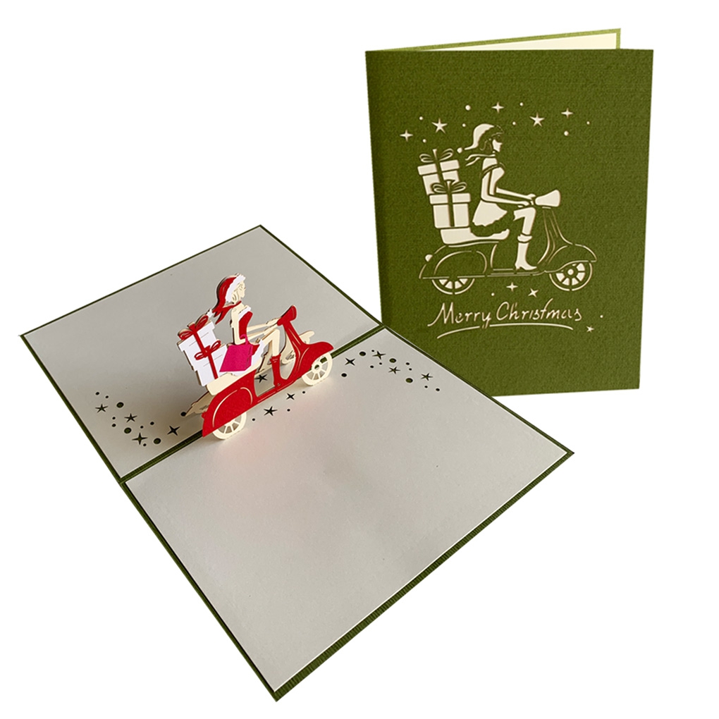 Pop-up Christmas Card - R